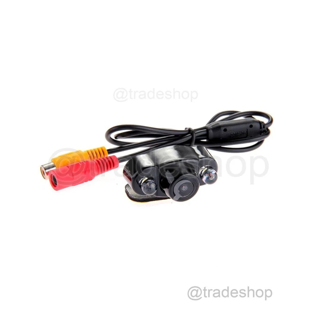 TELECAMERA RETROMARCIA AUTO CAMPER FURGONE 2 LED SMD STAFFATA RETROCAMERA - TrAdE Shop Traesio