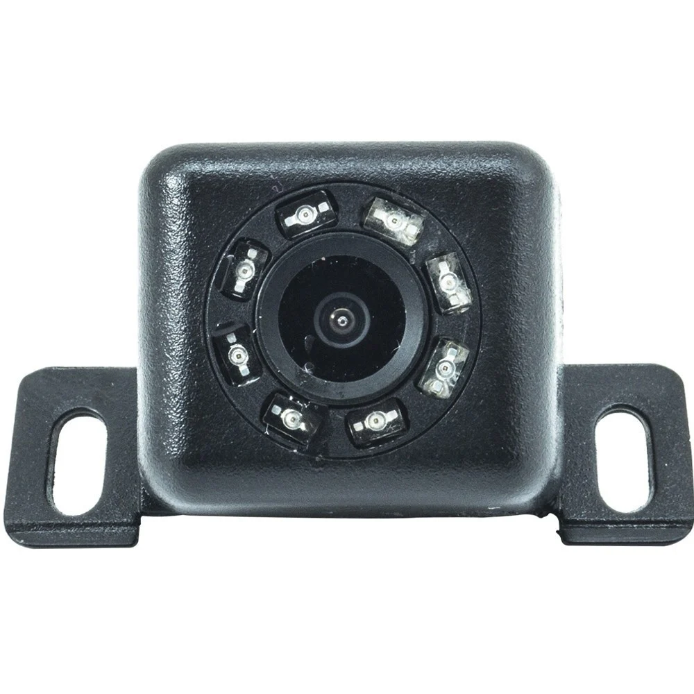 TELECAMERA STAFFA FISSA 8 LED RETROMARCIA AUTO CAMPER SUV E312 - TrAdE Shop Traesio