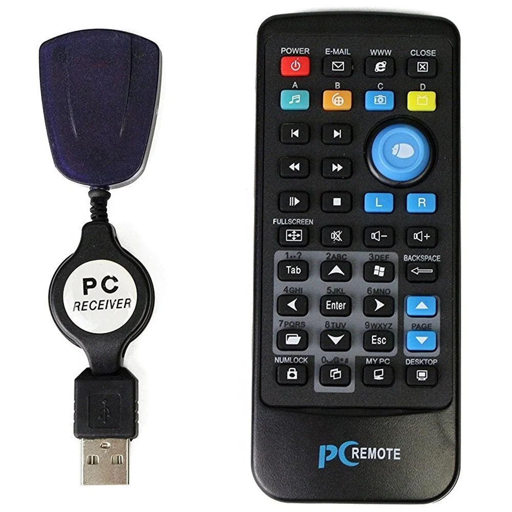 TELECOMANDO PC CONTROLLER REMOTE USB SENZA FILI TASTIERA MOUSE NOTEBOOK DESKTOP - TrAdE Shop Traesio