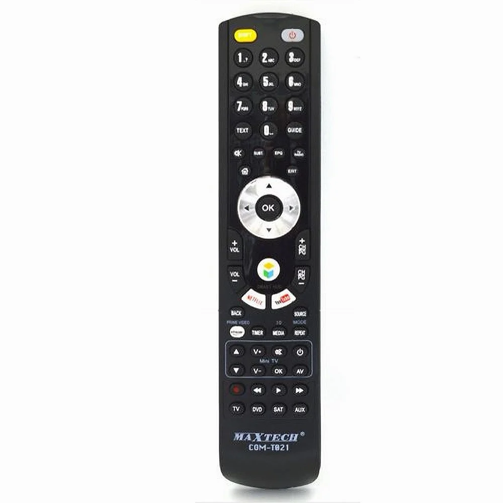 TELECOMANDO UNIVERSALE 4IN1 TV DVD SAT DVB-T PROGRAMMABILE DA COMPUTER COM-T021
