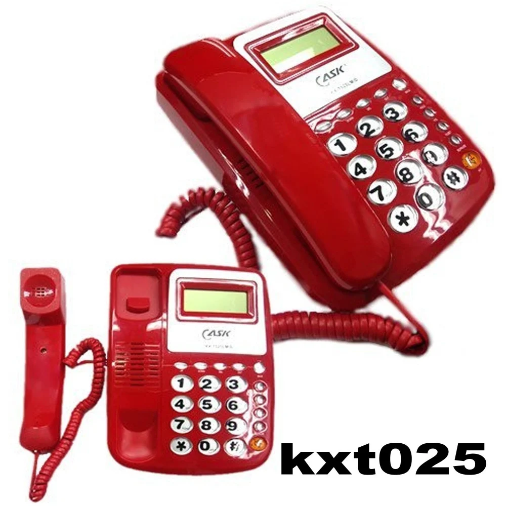 TELEFONO FISSO DA TAVOLO CON TASTI GRANDI RETRO ILLUMINATI LUCE FUNZIONE MUTO - TrAdE Shop Traesio