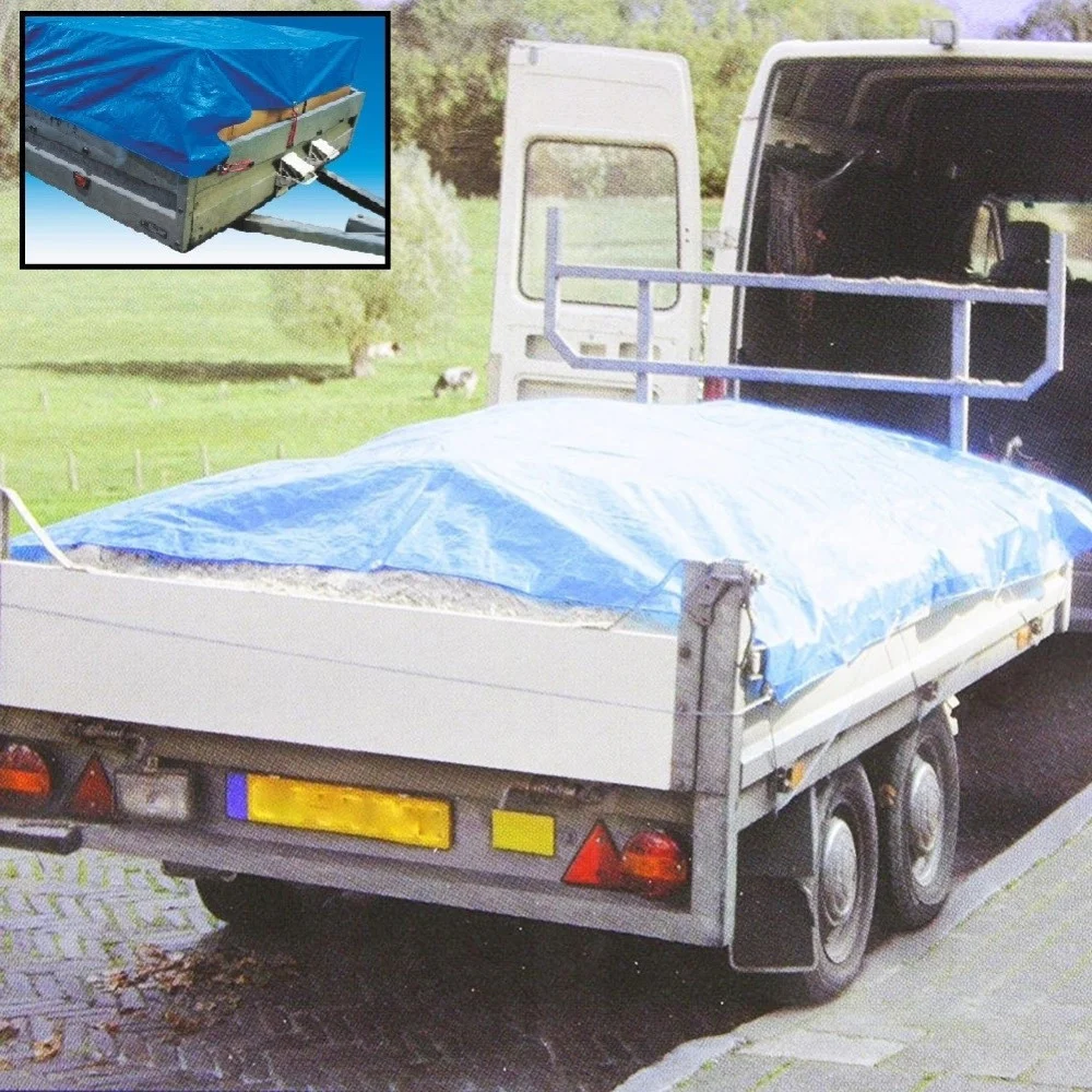 TELO COPERTURA CARICO RIMORCHI CAMION 250X140CM + 4 CINGHIE PROTEZIONE - TrAdE Shop Traesio