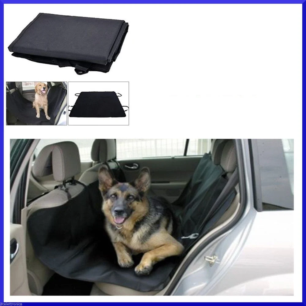TELO COPRI SEDILE AUTO PER CANE GATTO COPRISEDILE CANI POSTERIORE PETS 145x150cm - TrAdE Shop Traesio