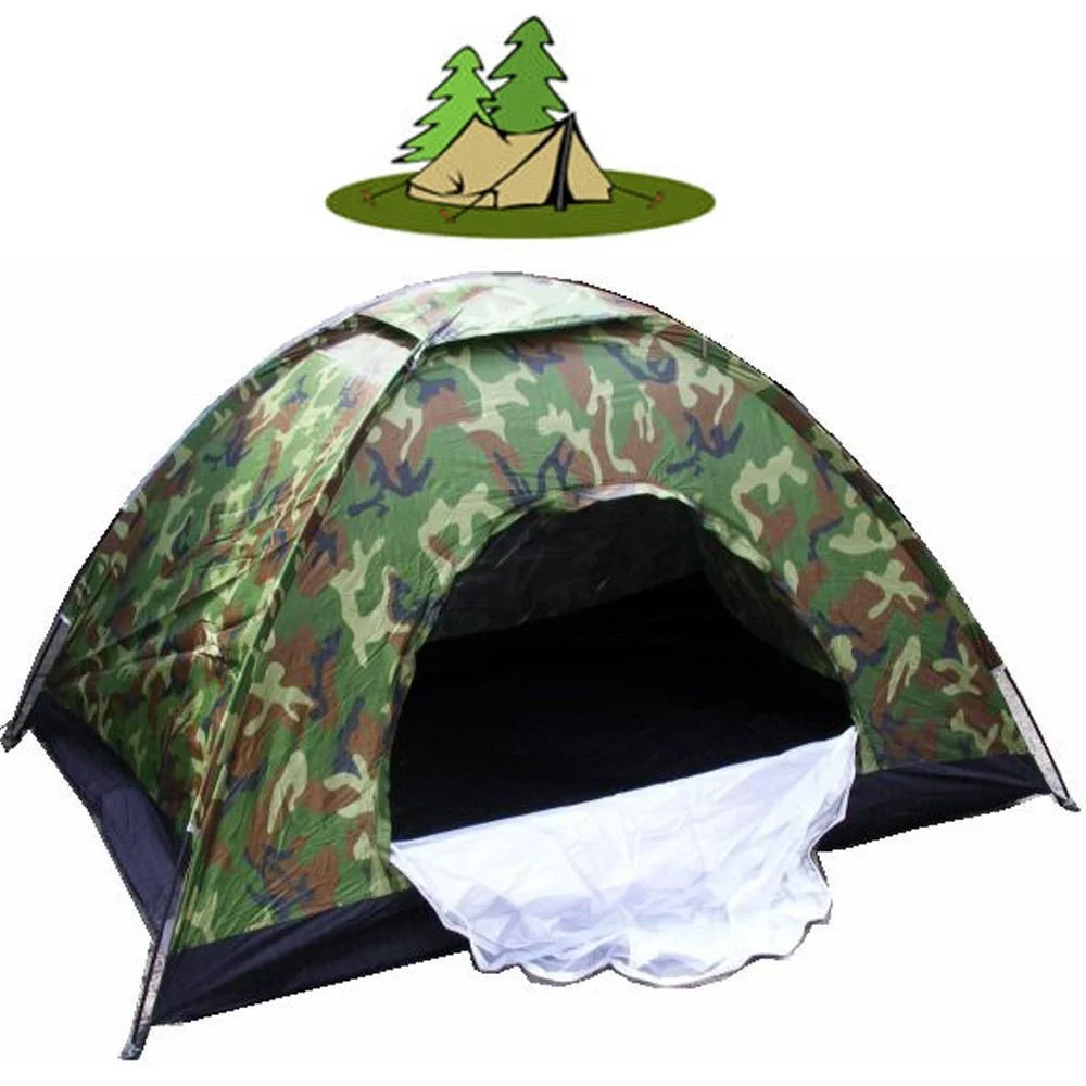 TENDA CAMPEGGIO CANADESE 2 POSTI MARE CAMPING CON ZANZARIERA SACCA TRASPORTO - TrAdE Shop Traesio
