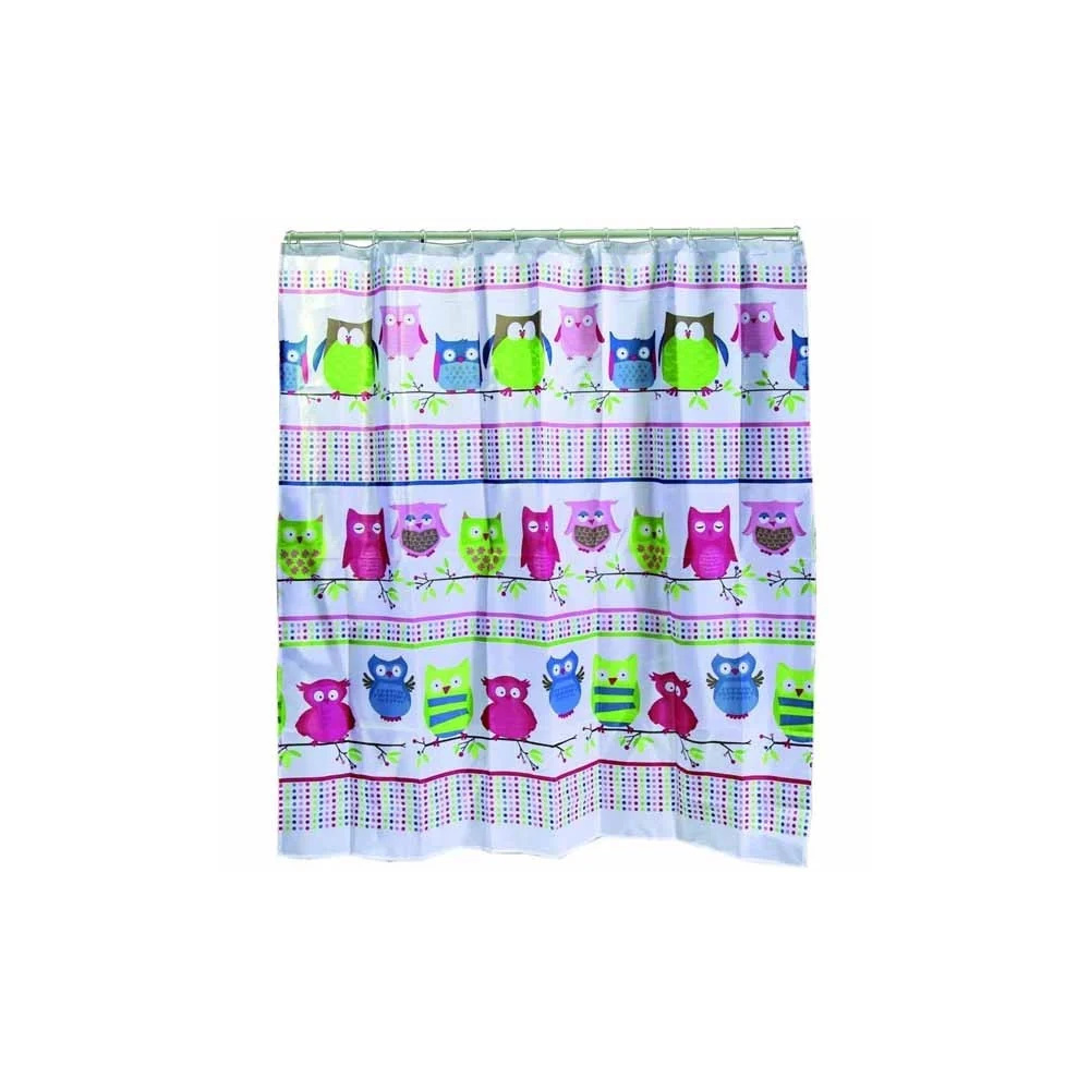 TENDA DOCCIA CON GUFETTI GUFI IN POLIESTERE 180 X 180 CM TENDINA VASCA BAGNO - TrAdE Shop Traesio