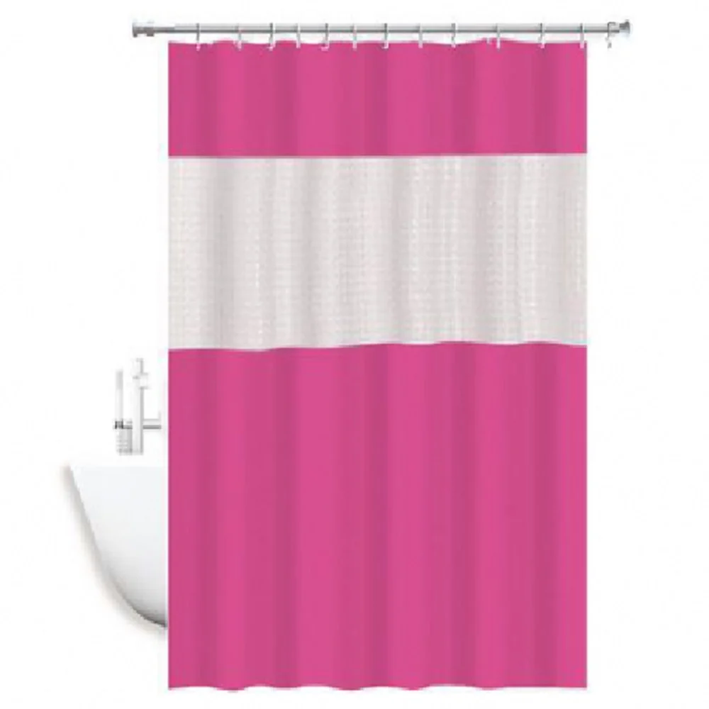 TENDA DOCCIA VASCA IMPERMEABIL ANTIMUFFA EVA ROSA/FUXIA GIUNTURA 180X240CM 52135 - Cleafe