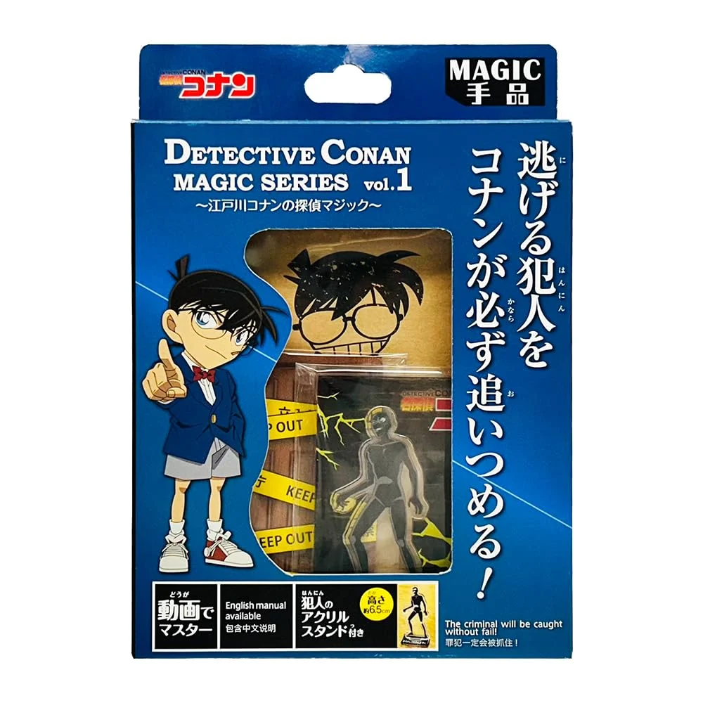 Tenyo Detective Conan Set Magico per Principianti con Video Istruzioni 6+ - Tenyo Magic