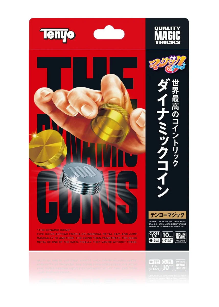 Tenyo Magia Dinamica Trucchi Monete Facile per Principianti Giocattolo 100 Yen - Tenyo Magic