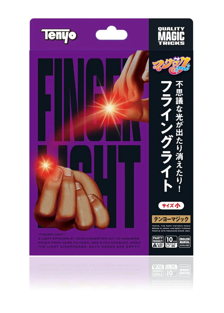Tenyo Magic Flying Light Small Beginner Friendly Trick Toy for Ages 6 and Up Japan Made
