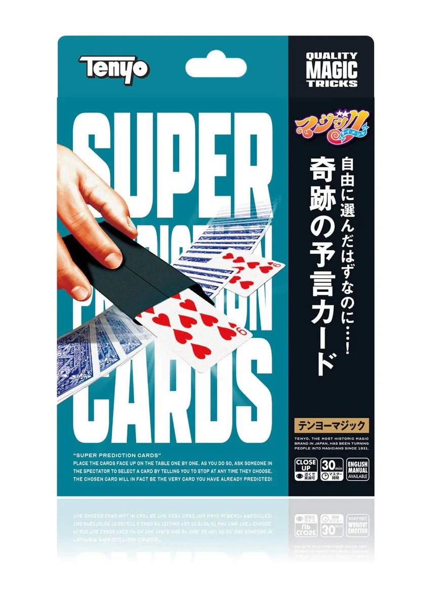 Tenyo Magia Miracolosa Carta Predizione Trucchi per Tutte le Età 9+ - Tenyo Magic