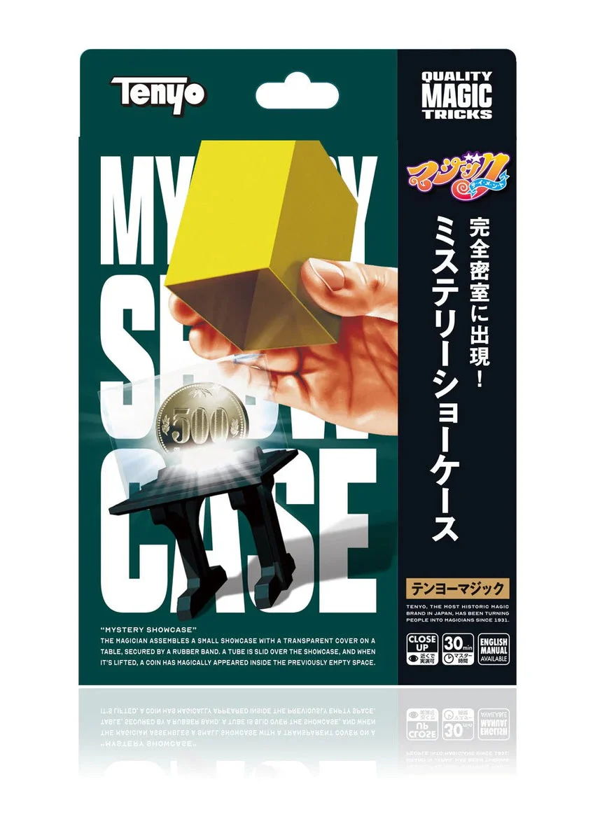 Tenyo Magic Mystery Showcase Pocket Illusion Trick Beginner Friendly Age 6+
