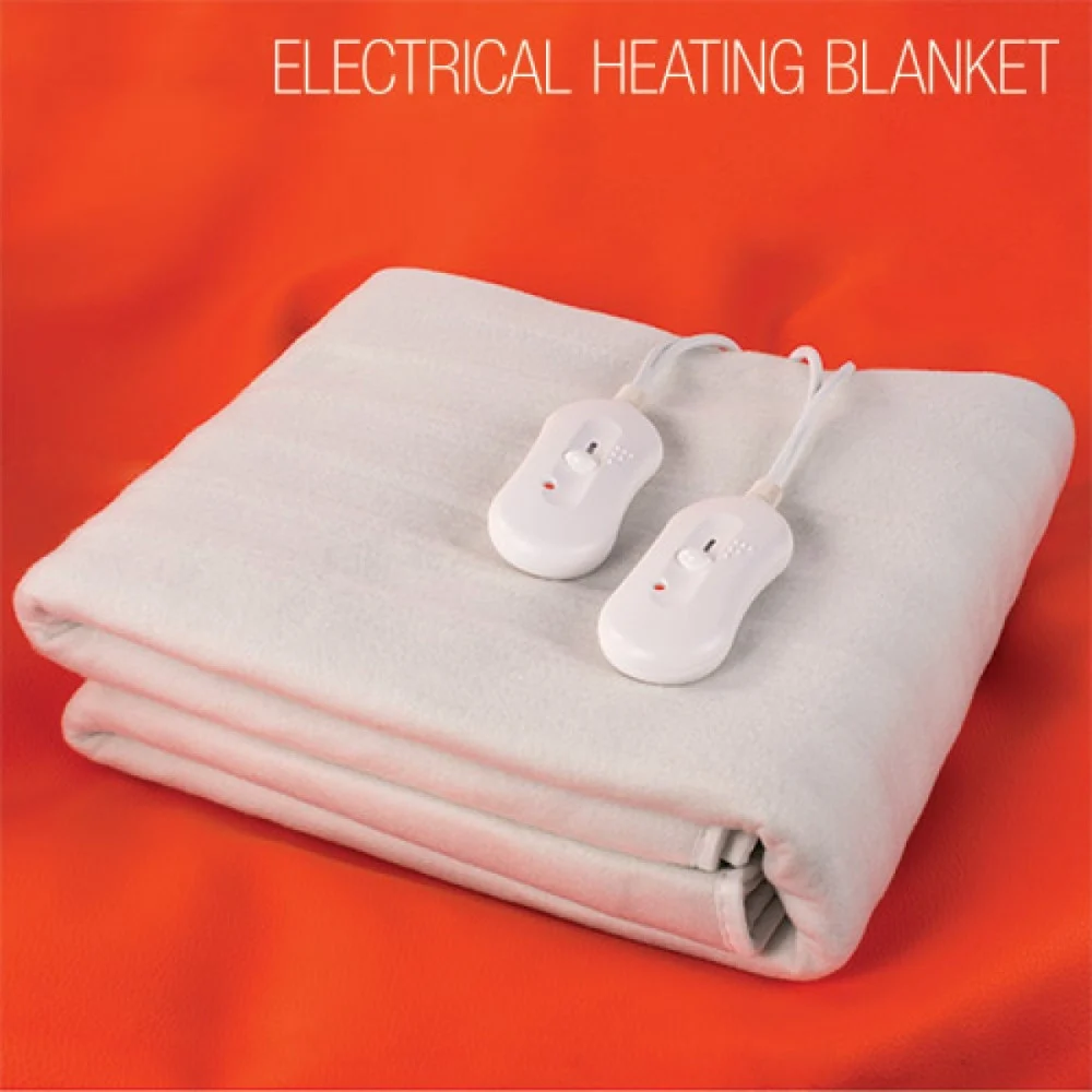 TERMOCOPERTA ELETTRICA MATRIMONIALE SCALDA SONNO 160 X 140 CM DOPPIO REGOLATORE - TrAdE Shop Traesio