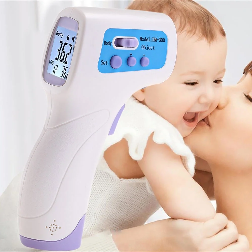 TERMOMETRO DM300 INFRAROSSI DIGITALE PER BAMBINI ADULTI CON DISPLAY LCD - TrAdE Shop Traesio