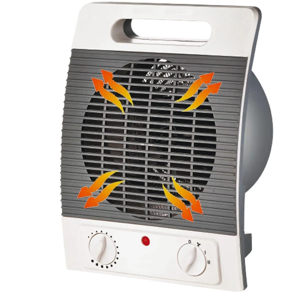 TERMOVENTILATORE PORTATILE POTENZA REGOLABILE CALDOBAGNO ELETTRICO BASSO CONSUMO - TrAdE Shop Traesio