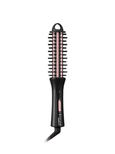 TESCOM Roll Brush Hair Iron Black THR7-K AC100-120V