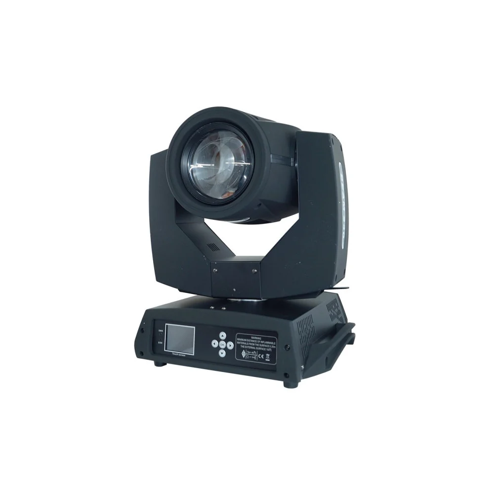 TESTA MOBILE SPOT LED RGB 30W PROIETTORE GOBOS DISEGNI EFFETTO DISCOTECA BEAM230 - TrAdE Shop Traesio