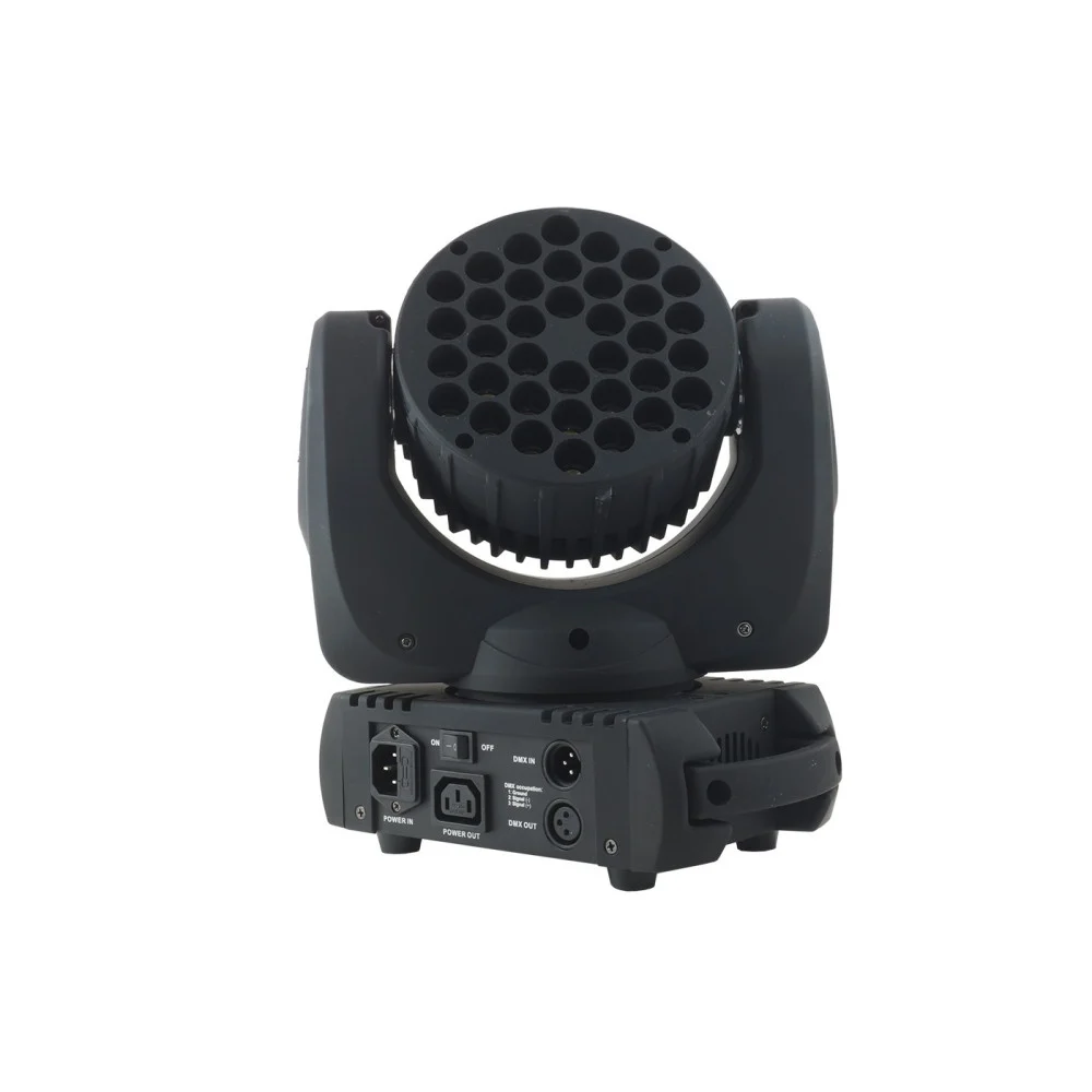 TESTA ROTANTE RGB 36 LED FARO FARETTO BEAM EFFETTI DISCO DJ LUCE FLASH - TrAdE Shop Traesio