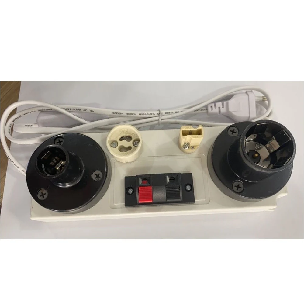 TESTER DA BANCO PROVA TEST PER LUCI LAMPADA LAMPADINE FARETTO 220V SD-01