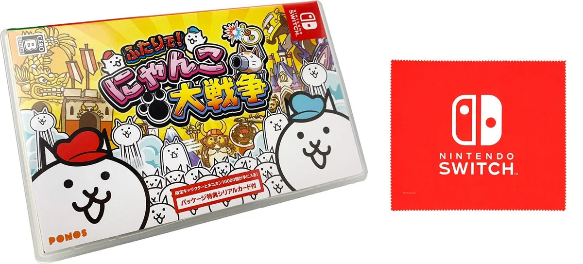 The Battle Cats Together! for Nintendo Switch w/ DLC + Cloth - WAFUU JAPAN