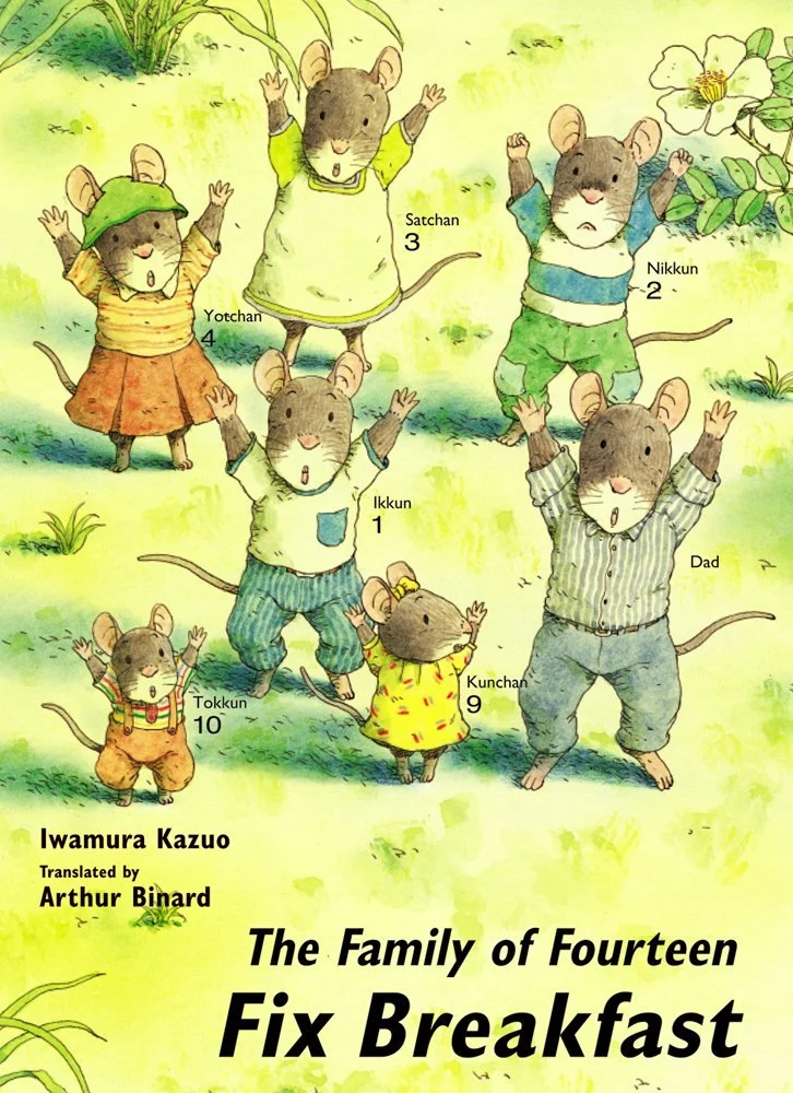 The Family of Fourteen 14 Mice - Breakfast Edizione Inglese Libro illustrato