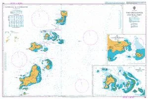 the grenadines – central part n. 794 (2008) - Carte nautiche, da pesca…