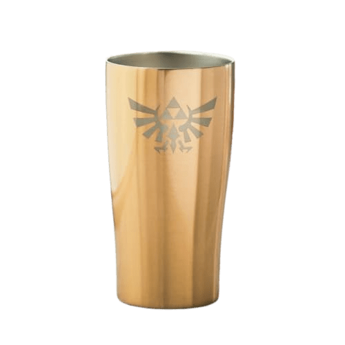 Nintendo The Legend of Zelda Hyrule Crest Tumbler Vacuum-Insulated 450 mL Gold