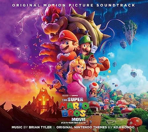 Super Mario Brothers Colonna Sonora Film CD Originale 2023 - Nintendo
