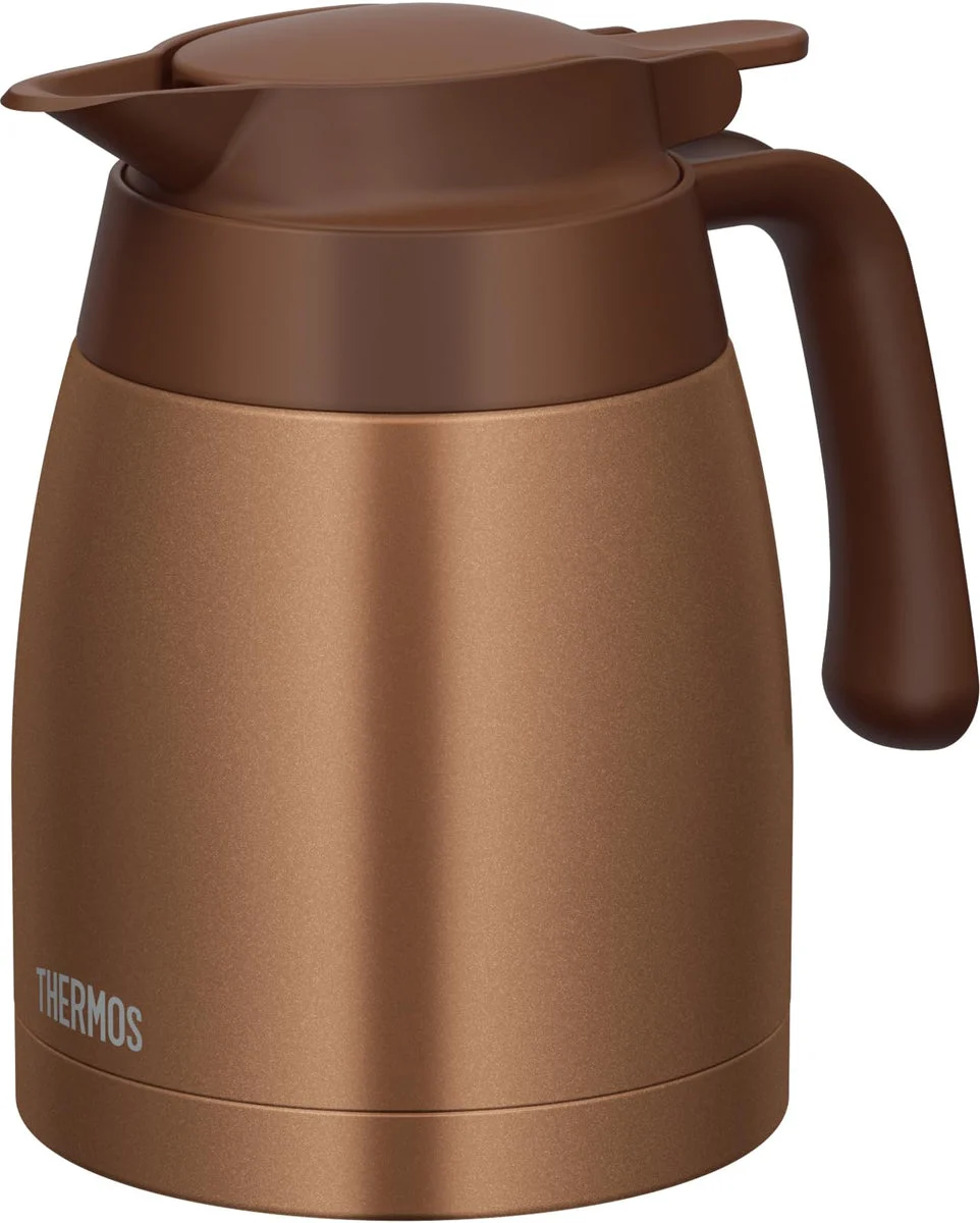 Thermos Stainless Steel Pot Insulated Tabletop Vacuum Bottle TTB-1001 1.0L