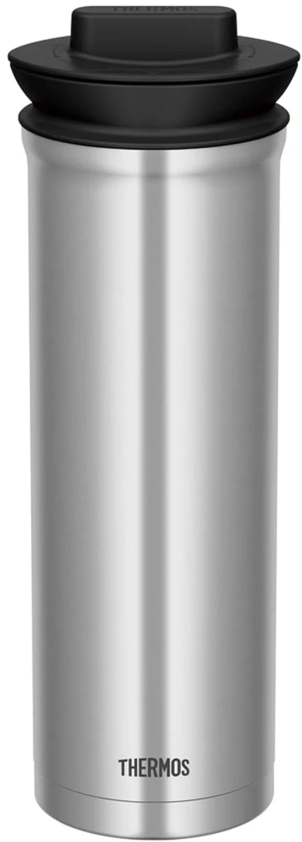 Thermos Pentola in Acciaio Inossidabile con Portapacchetti TTD-1000 Nera 1.0L