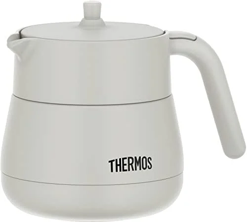 Thermos Tetera Térmica con Colador 450ml Gris Claro