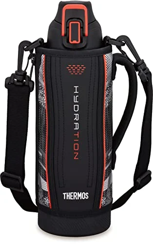 Thermos Bottiglia D'Acqua Isolata 1L FHT-1002F Nera