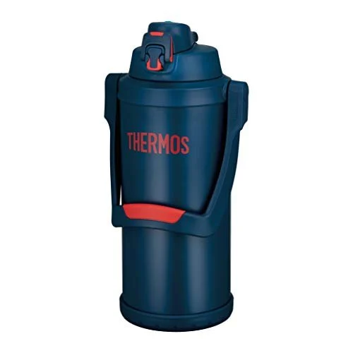 THERMOS Water Bottle Vacuum Insulated Sports Jug 3.0L Navy Red FFV-3001 NV-R