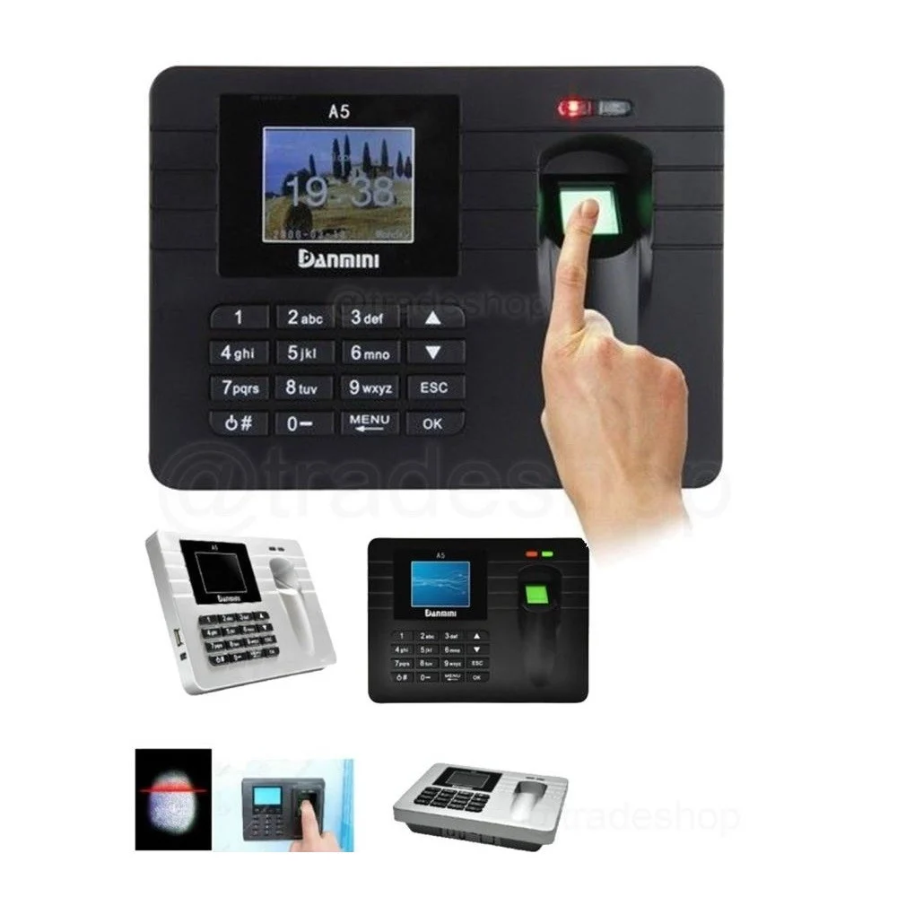 TIMBRA PRESENZE BIOMETRICO REGISTRA 2000 IMPRONTE DIGITALI RITARDI ORARI LAVORO - TrAdE Shop Traesio