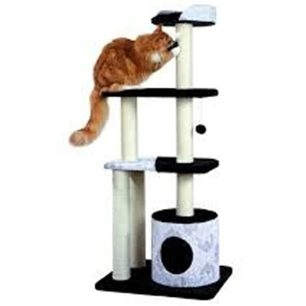 Tiragraffi gatti formato maxi con tronchetti in sisal e piattaforme - TrAdE Shop Traesio