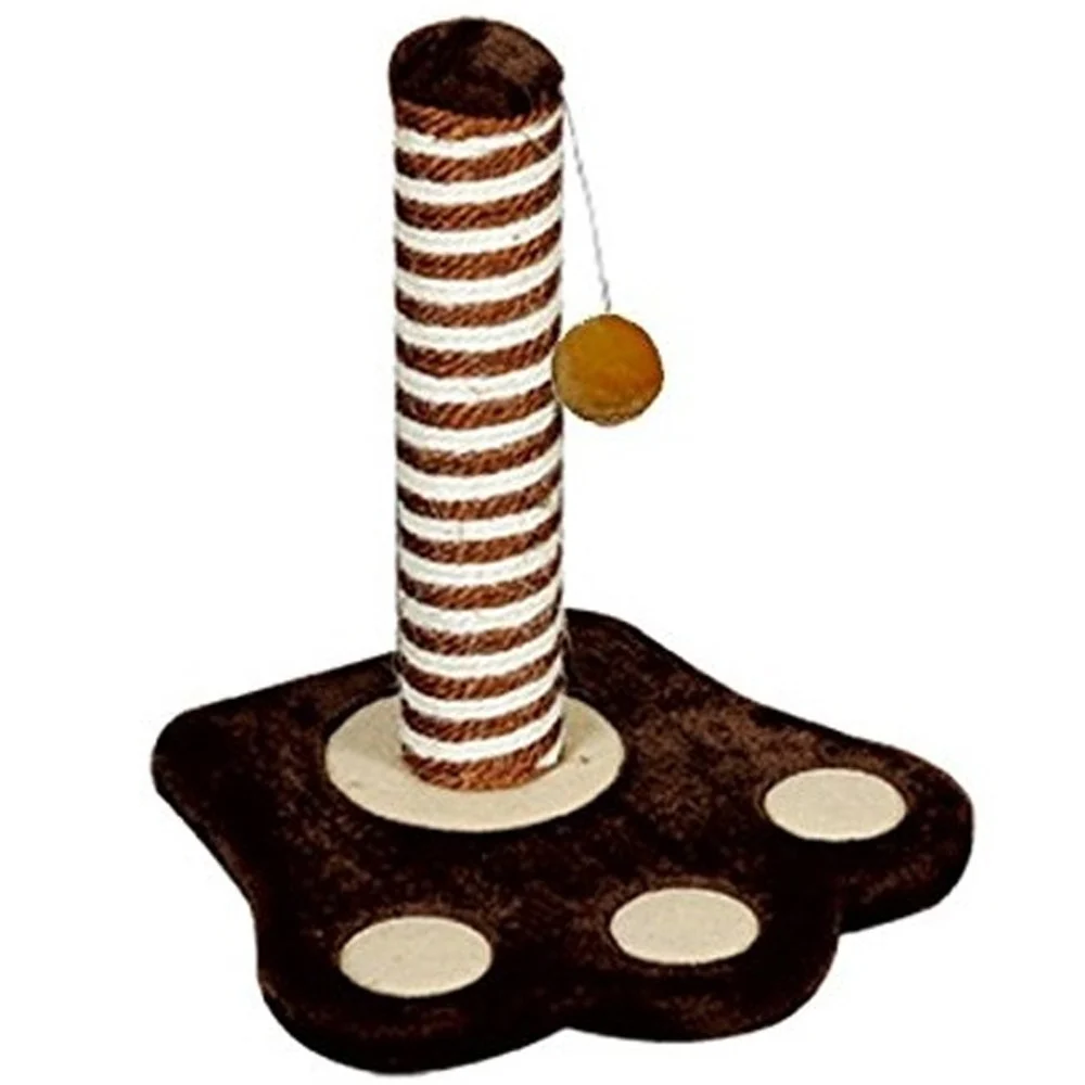 TIRAGRAFFI GATTO AD ALBERO TIRA GRAFFI GIOCO PER GATTI TAPPETO BASE A FORMA ORMA - TrAdE Shop Traesio
