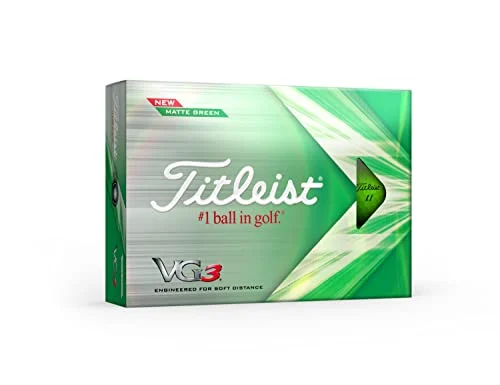 TITLEIST Golf Balls 2022 Model VG3 Matte Green 12 Pieces