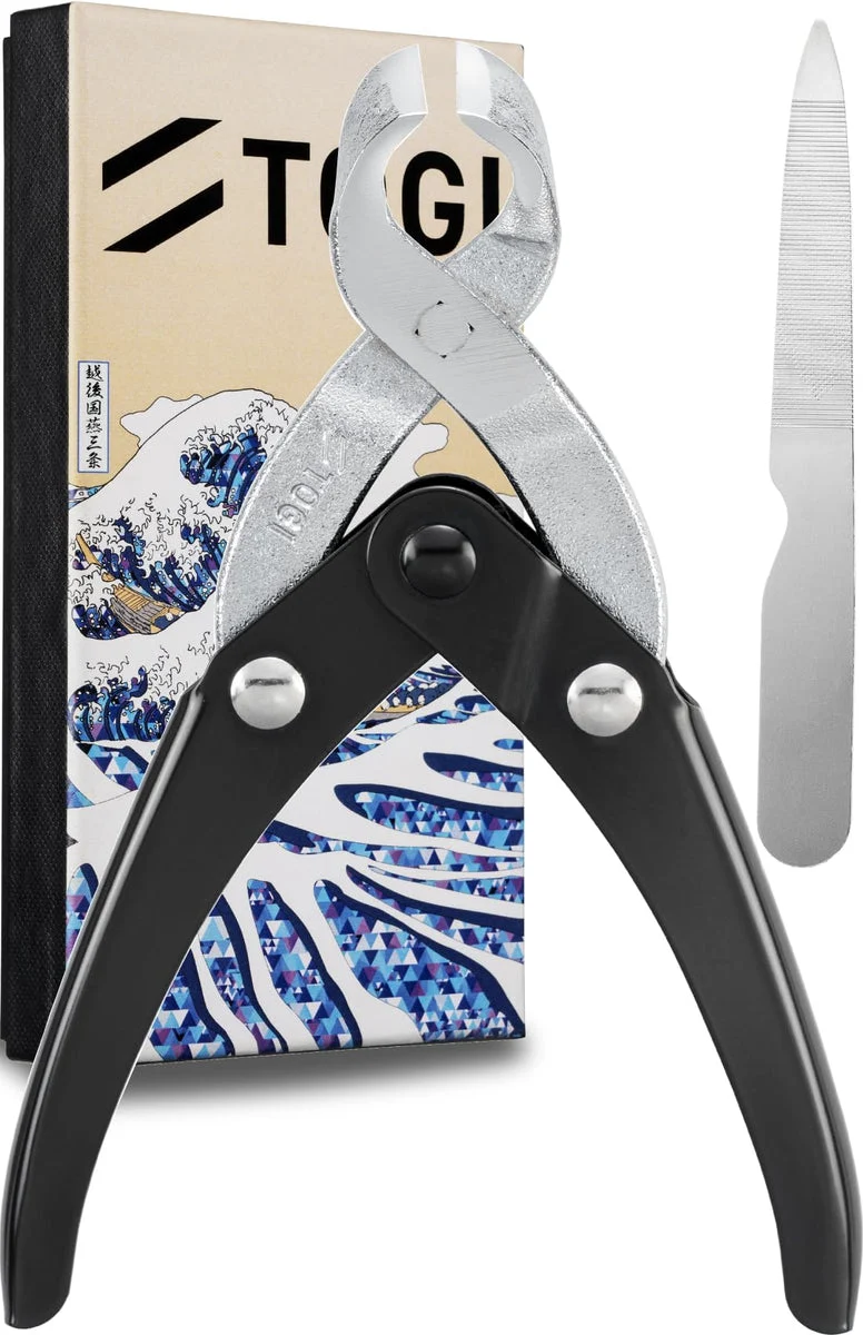 TOGI Tsubame-Sanjo Made in Japan High Grade Nipper Nail Clipper Silver Black