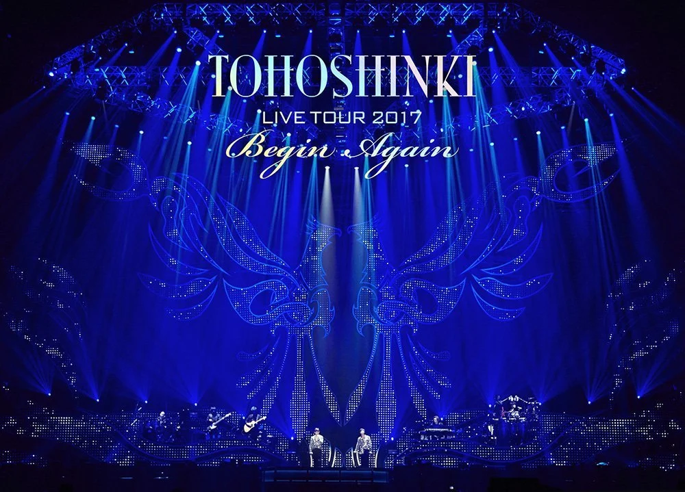 Tohoshinki Live Tour 2017 Begin Again DVD 3-Disc Limited Edition