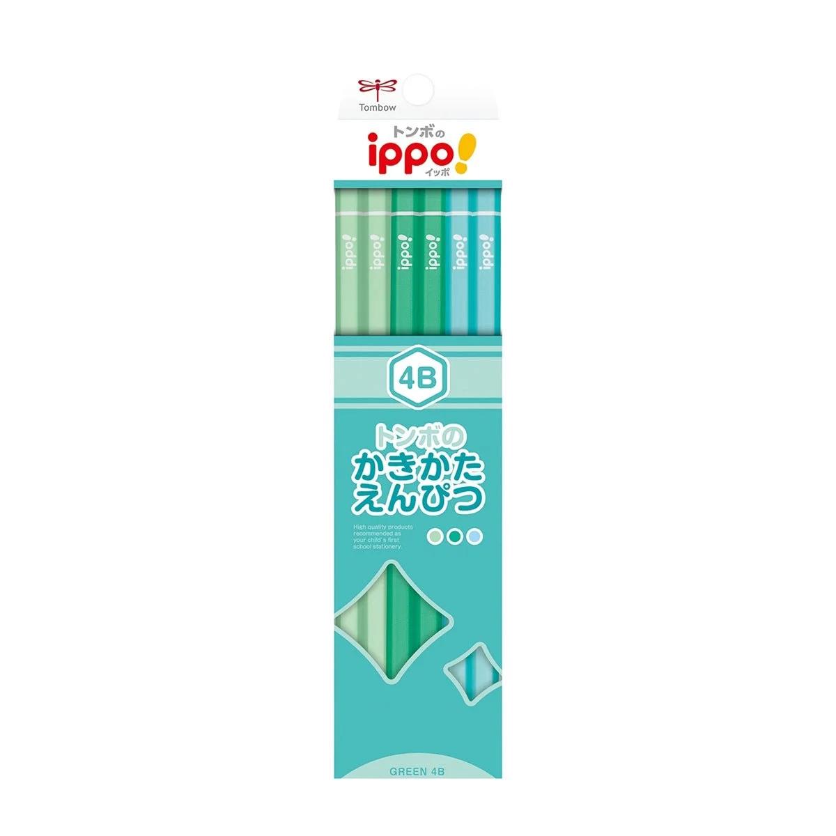 Tombow matite Kakikata ippo! 4B confezione da 12 N04