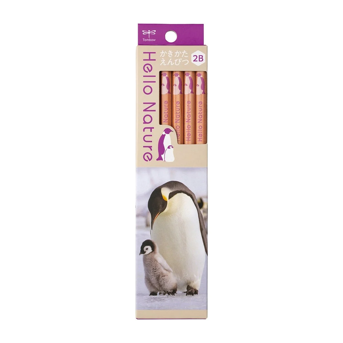 Tombow ippo! matite grafite Hello Nature Pinguino Imperatore 2B 12 pz