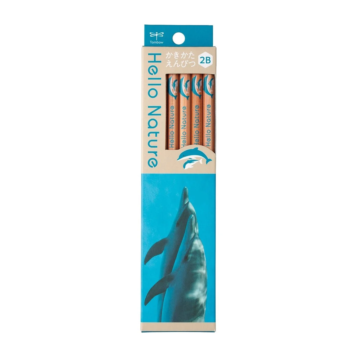 Tombow ippo! Matite grafite 2B Hello Nature Handoiruka 12 pezzi DL2B2