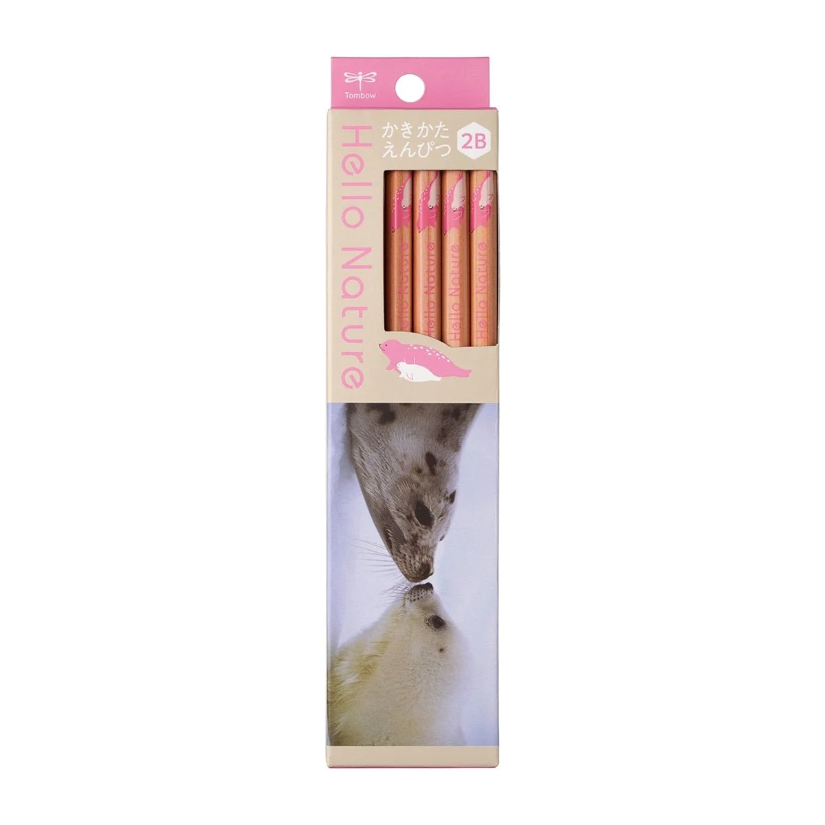 Tombow ippo! matite 2B Hello Nature Seal 12 pezzi SE2B2