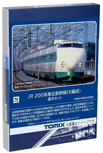 TOMIX N Gauge JR Series 200-K Basic Set 98860 Model Train