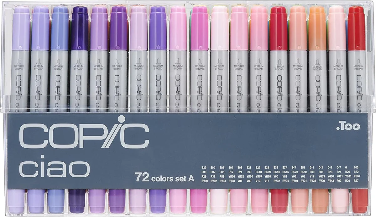 Too Copic Ciao72-colour A Set