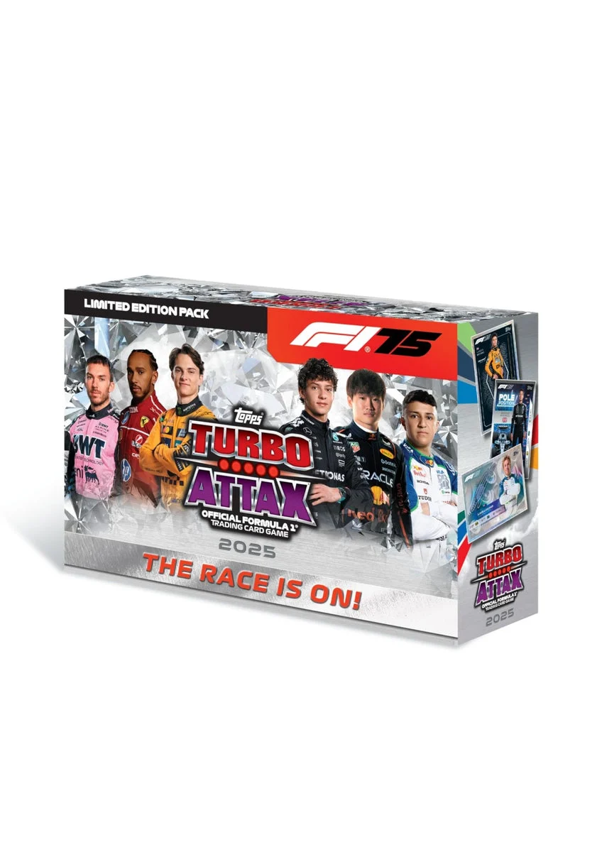 Topps Turbo Attax Formula 1 2025 Trading Card Game Limited Pack