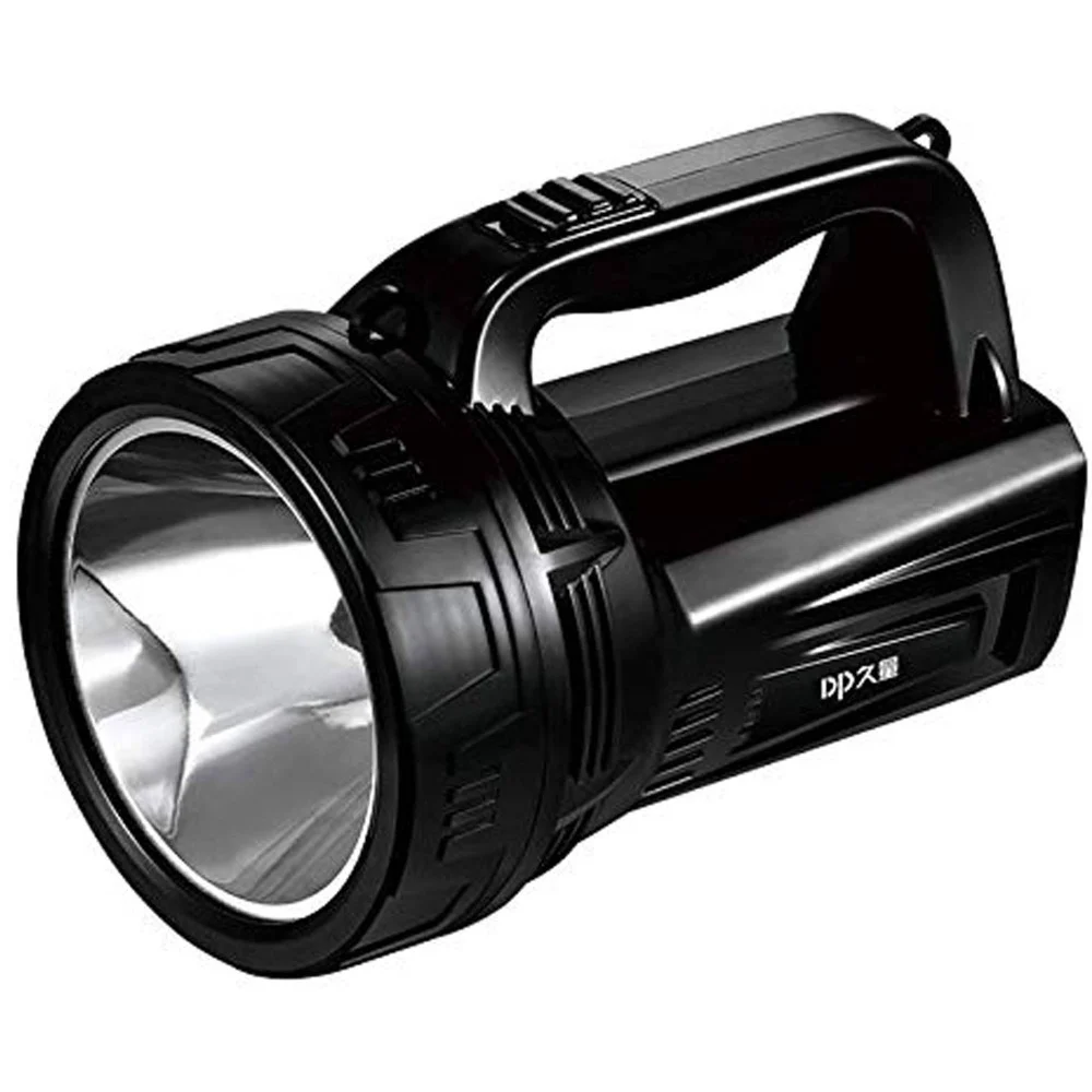TORCIA LAMPADA LUCE EMERGENZA FARO PORTATILE LED 3W BATTERIA DOPPIA IMPUGNATURA - TrAdE Shop Traesio