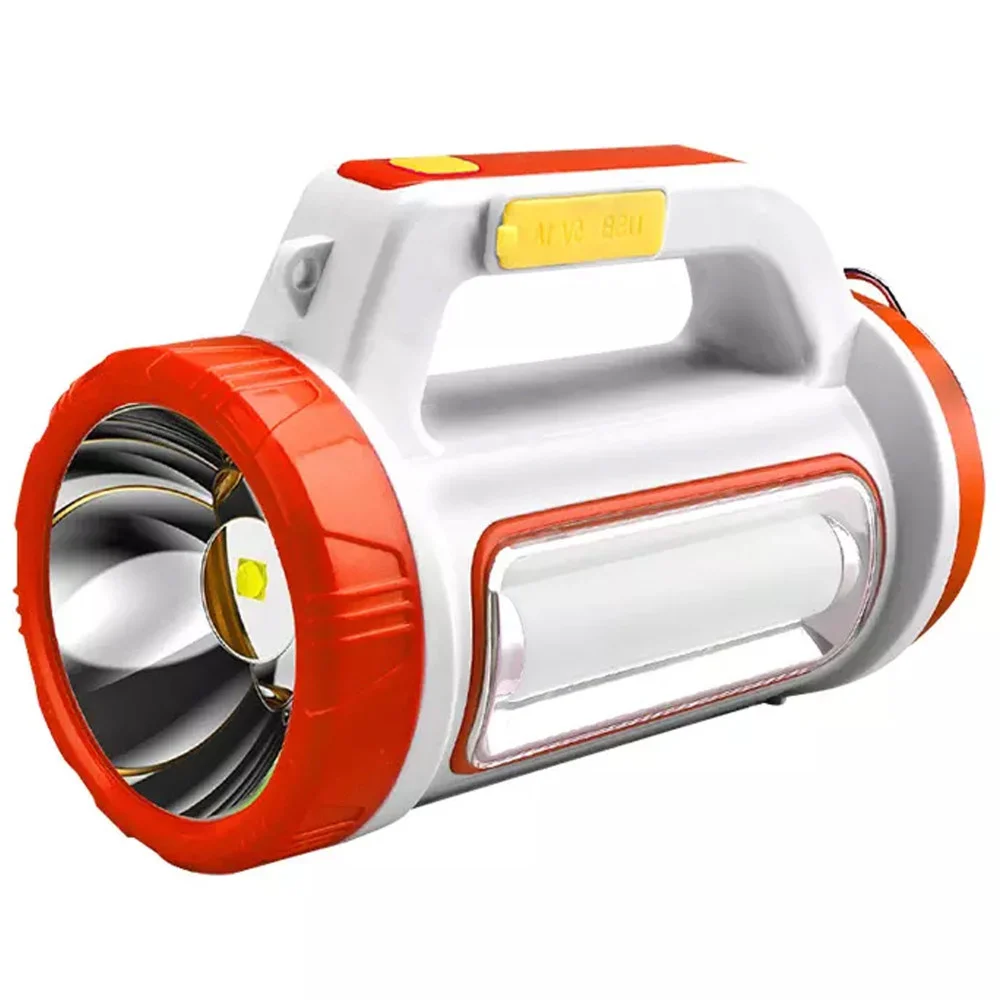 TORCIA SOLARE RICARICABILE USB A LED MULTIFUNZIONE CON LUCE LATERALE PORTATILE - TrAdE Shop Traesio