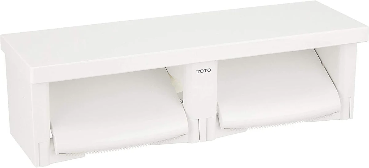 TOTO Dispenser Carta Igienica Doppia YH650 Bianco 2 Rotoli