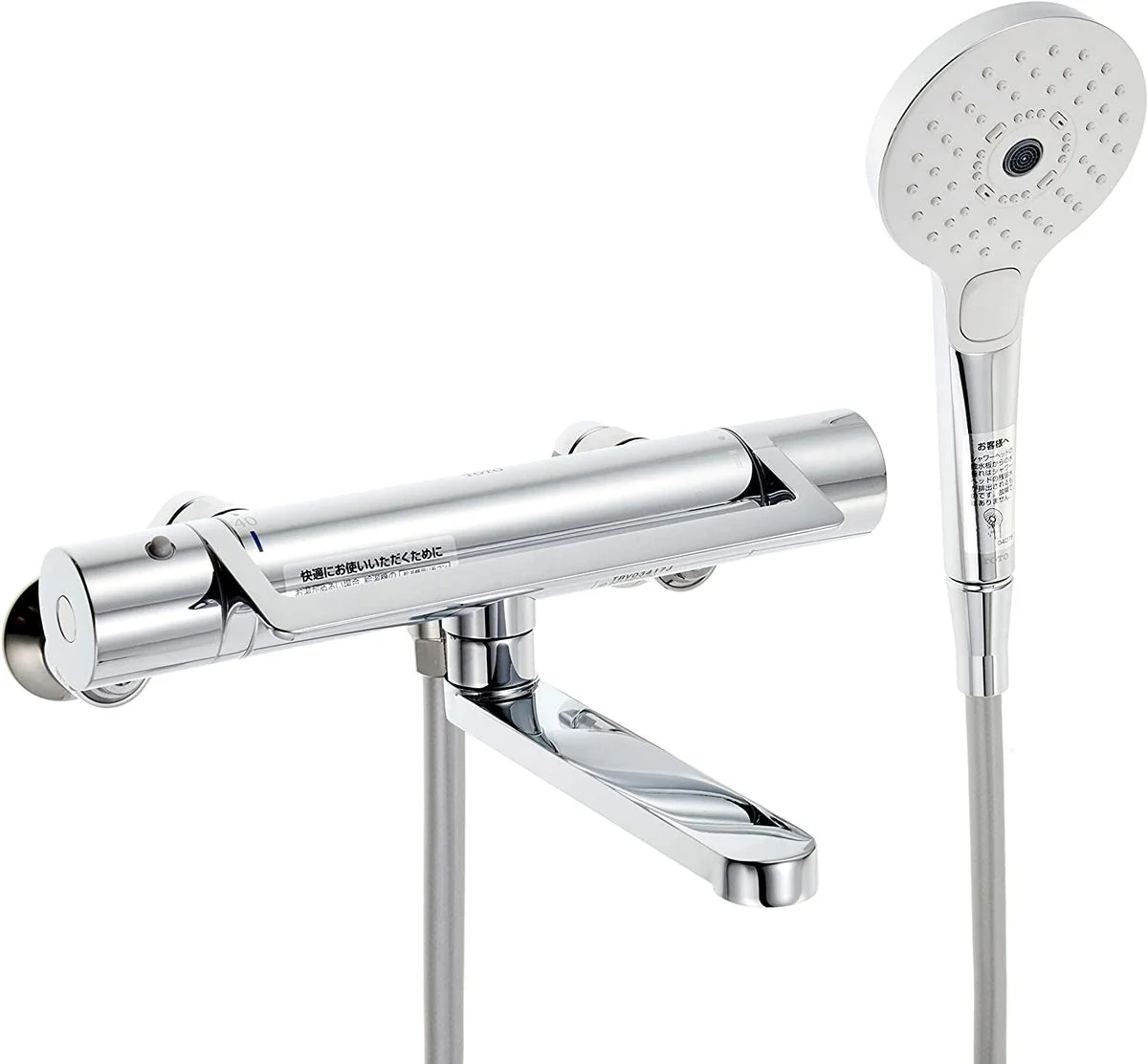 TOTO Rubinetto da Bagno, Becco 6.7 Pollici, Manico Arcuato, Modello TBV03417J