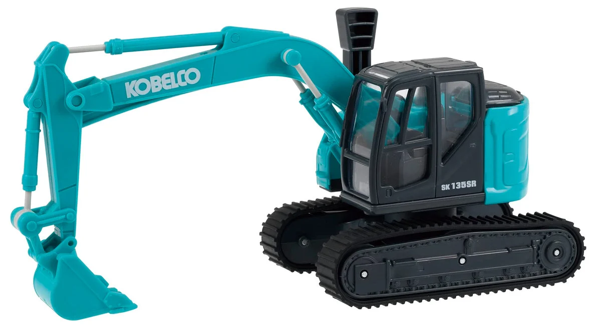 Toyco escavatore giocattolo leva manuale e cabina girevole SK135SR